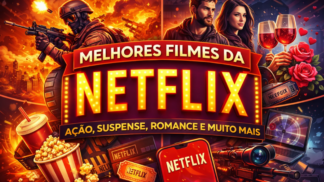 Melhores Filmes Netflix: Ação, Suspense, Romance e Muito Mais