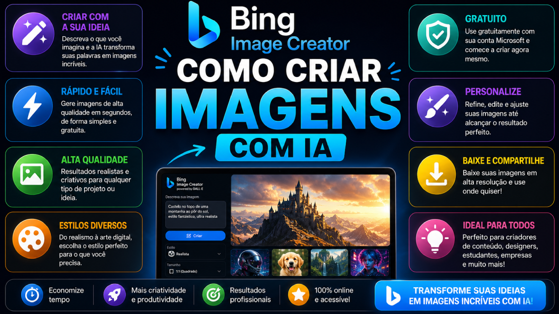 Bing Image Creator: Como Criar Imagens com IA
