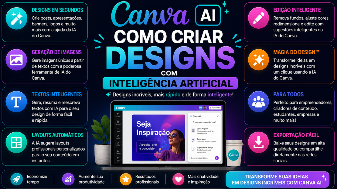 Canva AI: Como Criar Designs com Inteligência Artificial