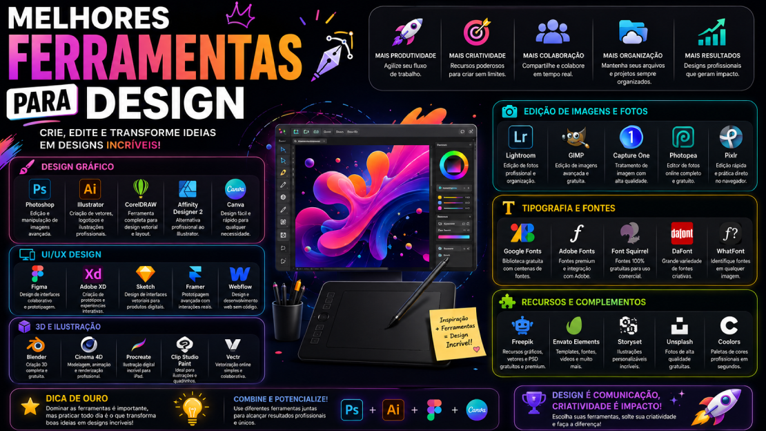 Melhores Ferramentas Para Design