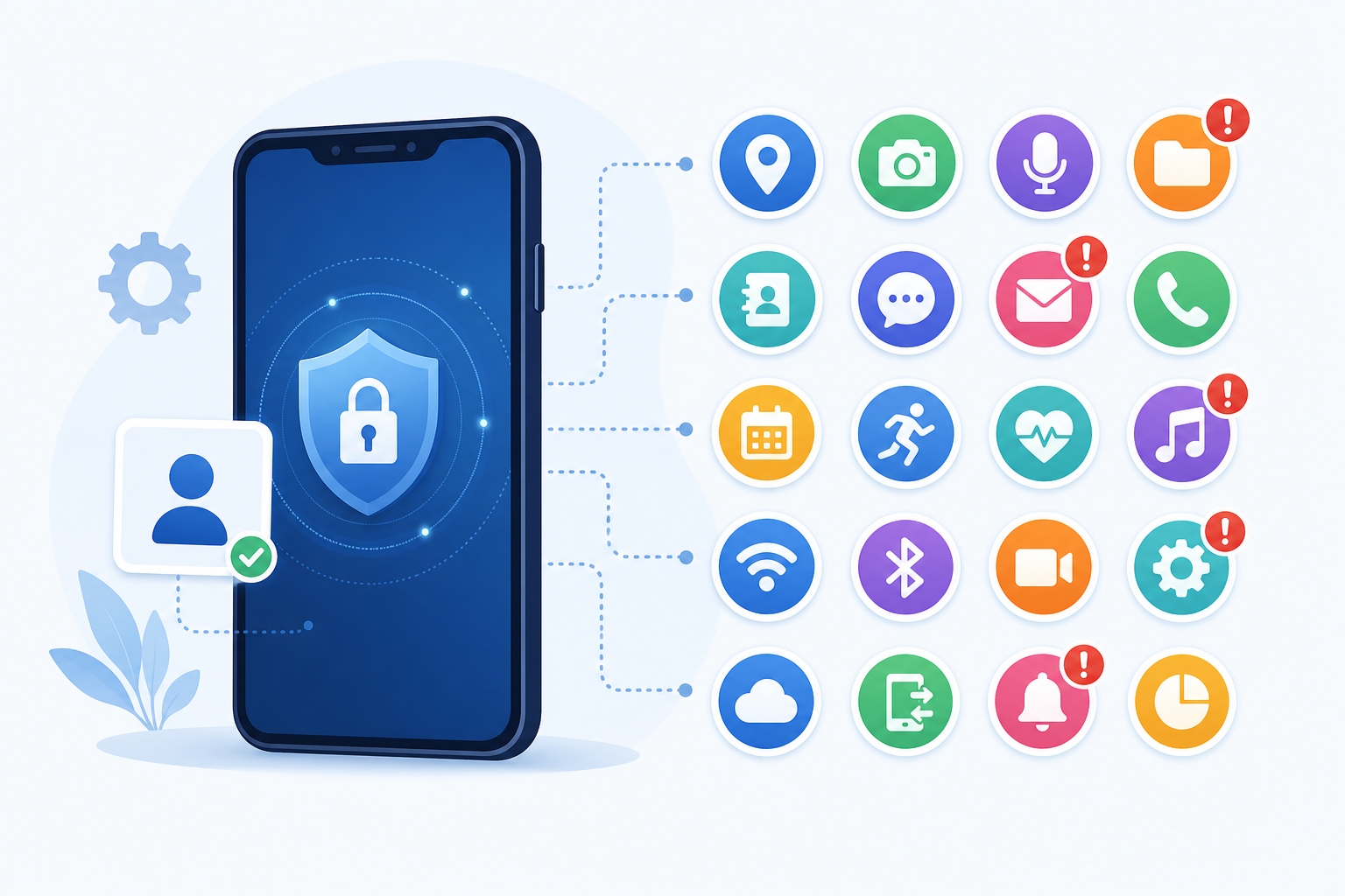 Apps suspeitos e permissões Apps suspeitos e permissões