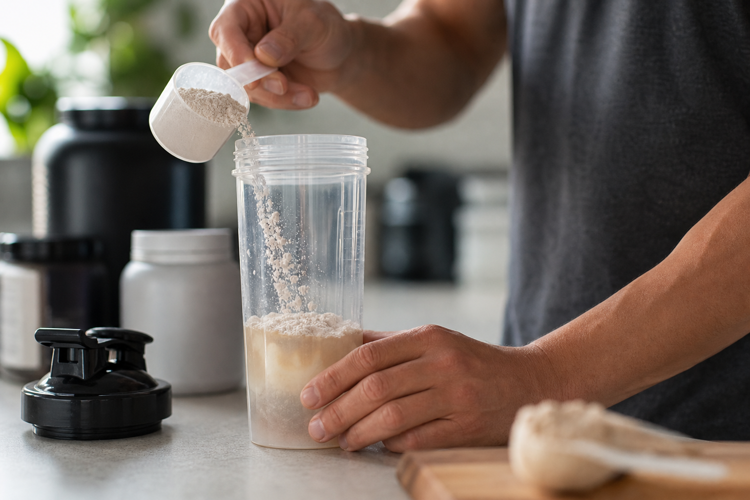 Proteína em pó Não É Tudo