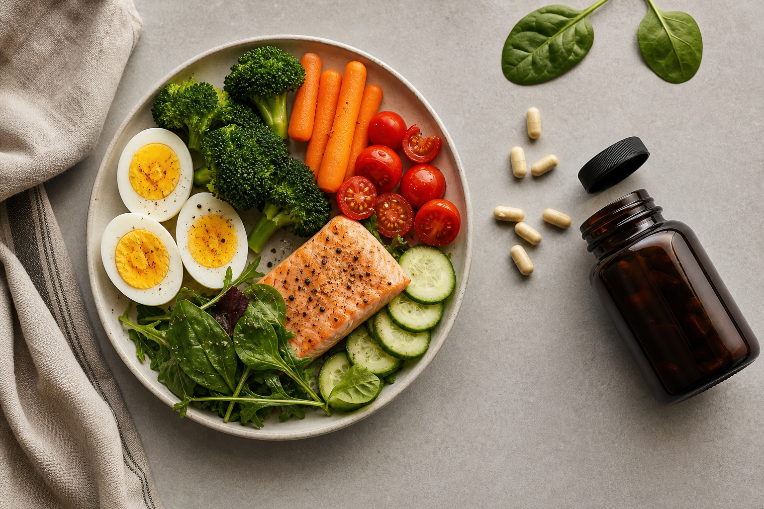 Multivitamínico Não Substitui Comida
