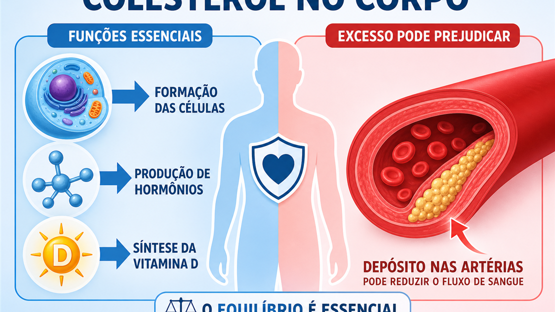 Colesterol Não é Sempre Vilão