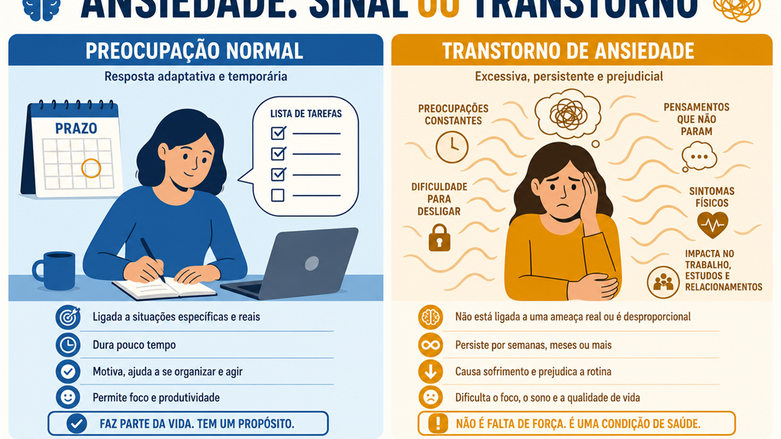 Ansiedade Não é Frescura