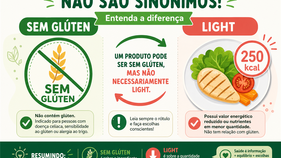 Sem Glúten Não Significa Light Sem Glúten Não Significa Light