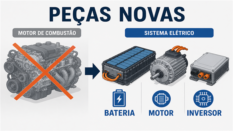 Peças Que Substituem o Motor Peças Que Substituem o Motor