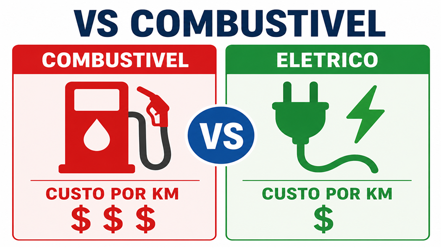 Elétrico Versus Combustível