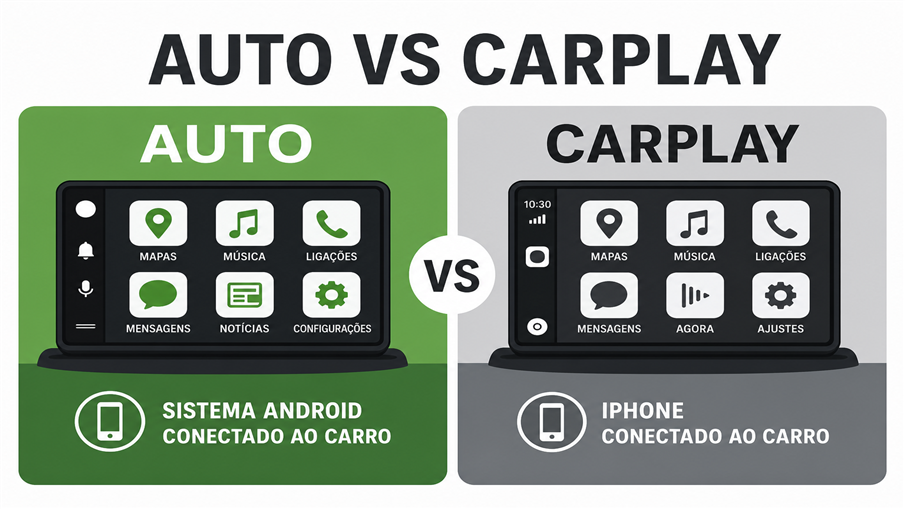 Android Auto e CarPlay Android Auto e CarPlay