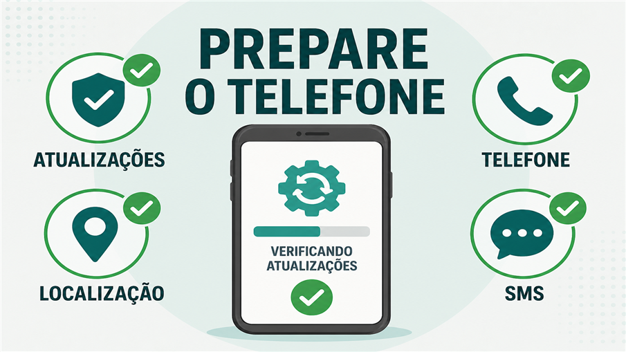 Prepare o Telefone Antes Prepare o Telefone Antes