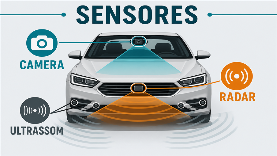 Sensores Radar e Câmera Sensores Radar e Câmera