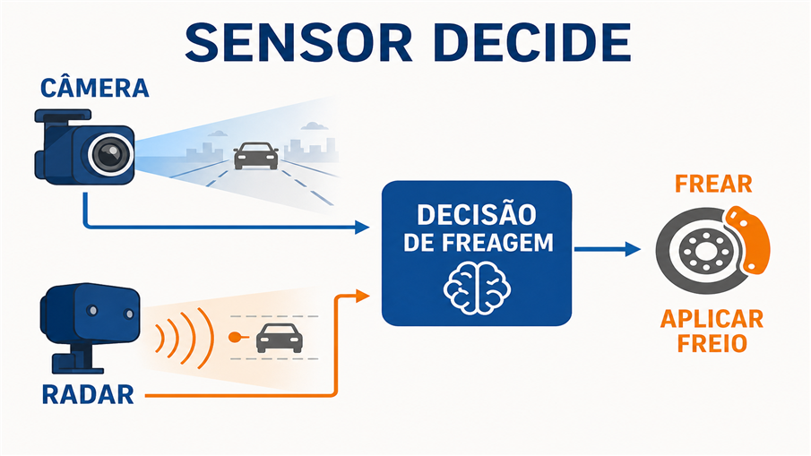 Câmera Radar e Decisão Câmera Radar e Decisão