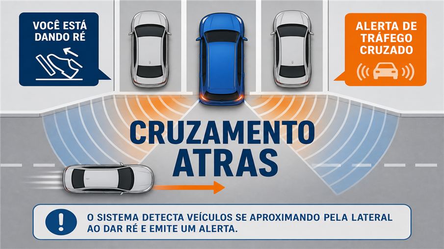 Rcta e Cruzamento Atrás