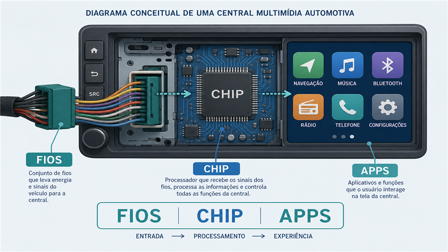Fios Processador e Apps Fios Processador e Apps