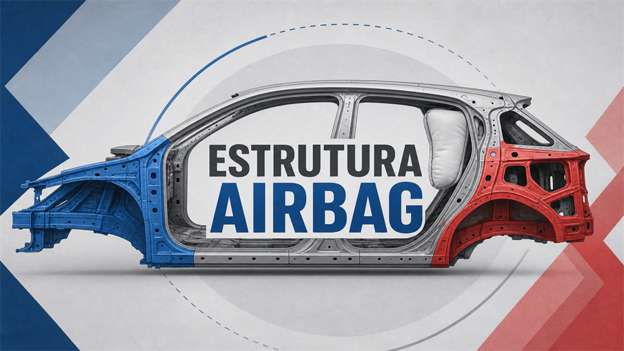 Estrutura, Airbag e Cinto Inteligente Estrutura, Airbag e Cinto Inteligente